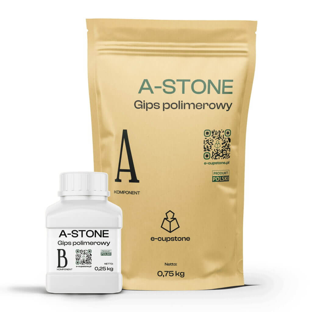 Opakowanie gipsu polimerowego A-STONE (dwuskładnikowy) 0,75 kg