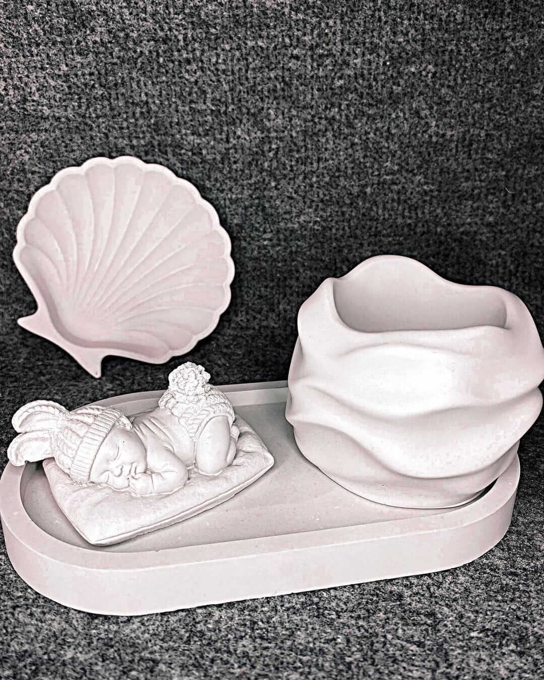 Rzeźby z gipsu polimerowego