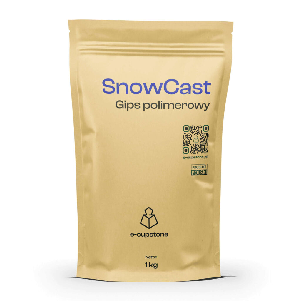 Opakowanie gipsu polimerowy SnowCast (Lastryko) 1 kg e-cupstone
