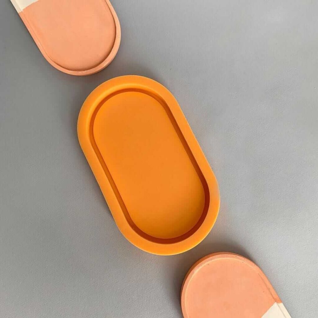 Owalna podstawka do gipsu polimerowego