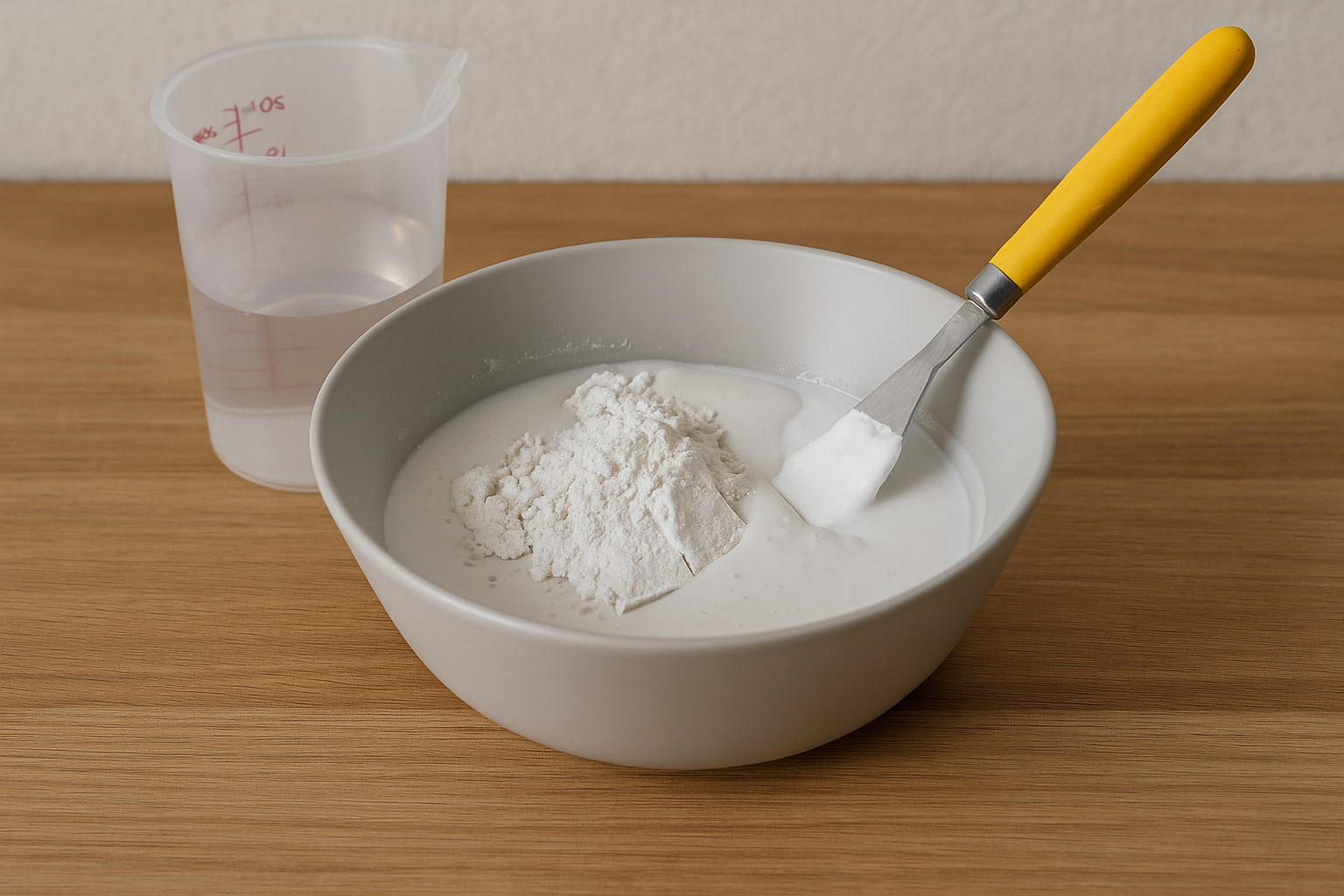 Jak rozrobić gips polimerowy