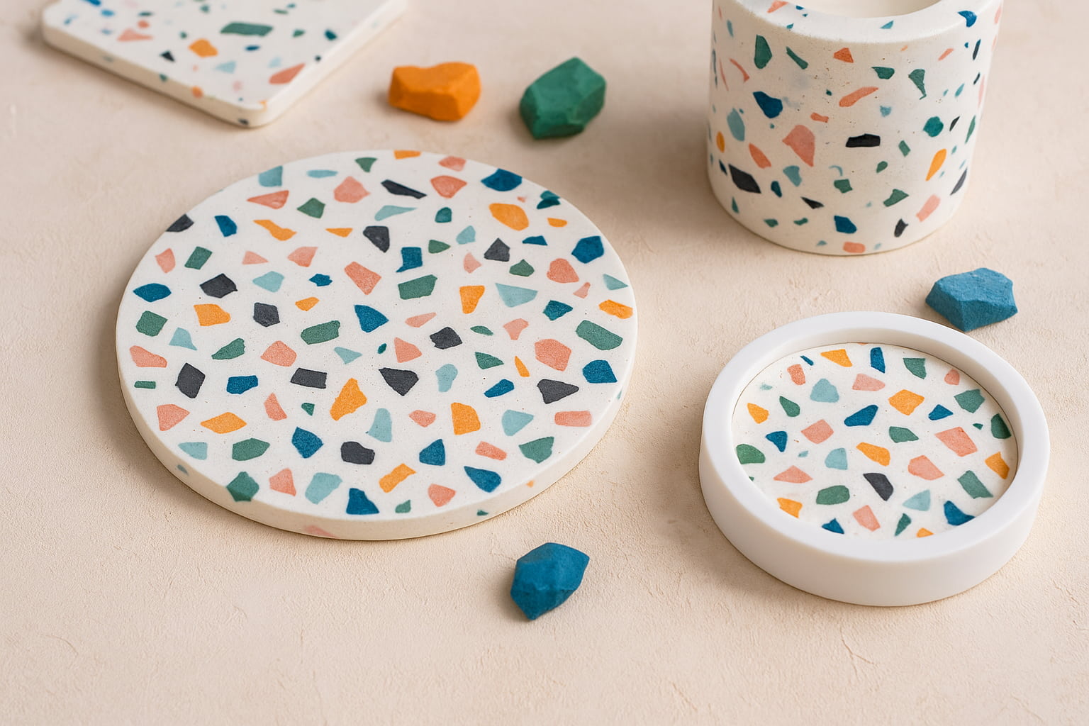 Jak barwić gips polimerowy pigment, barwnik w płynie do gipsu i farba